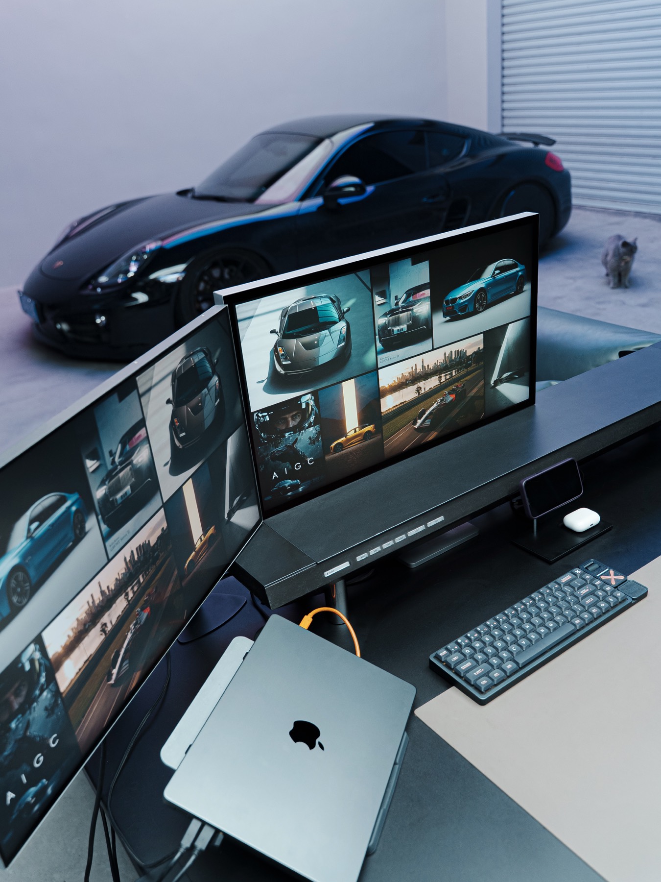 Editing monitors and car references inside RAWstudio